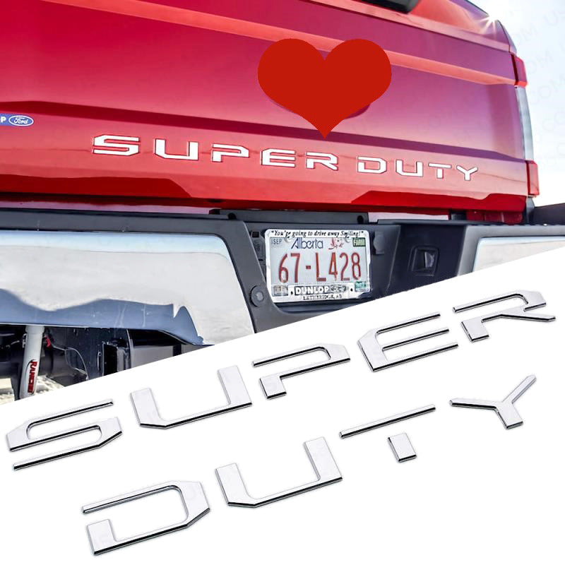 Premium Ford Super Duty Pickup 3D Emblem for 2017-2022