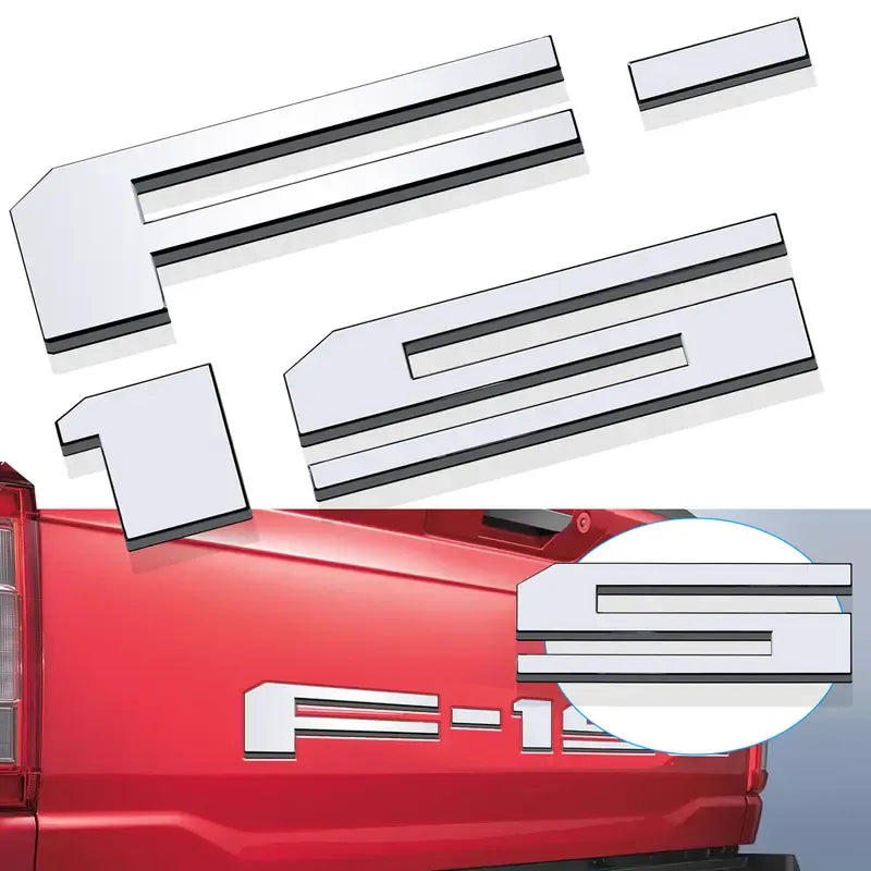 Last day of the promotion🔥Premium 3D Tailgate Lettering Sticker Inserts