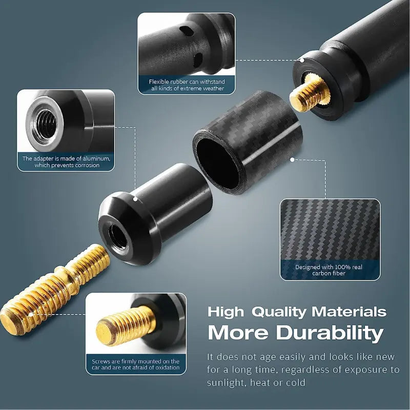 Universal Car Antenna Replacement, Signal-Receiving Auto Accessory Compatible with Ford, Toyota, Honda...