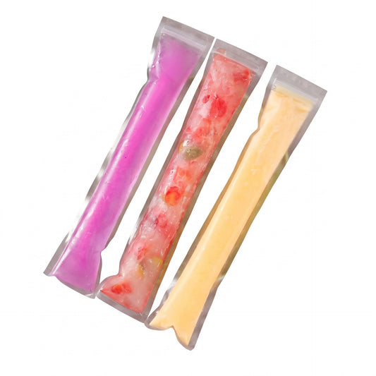 50 Disposable Ice Popsicle Mold Bags