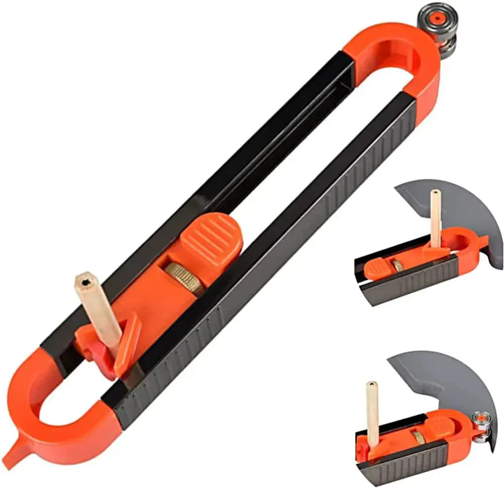 Adjustable Contour Scribing Tool with Pen Lock