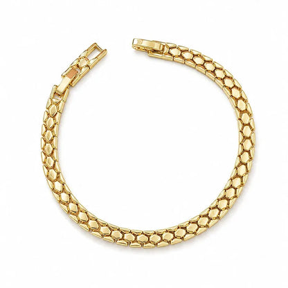 🎁 Today Only: FREE Gift Box + FREE Shipping on 2+ 💫 Gold Snake-Scale Chain Bracelet – 50% OFF