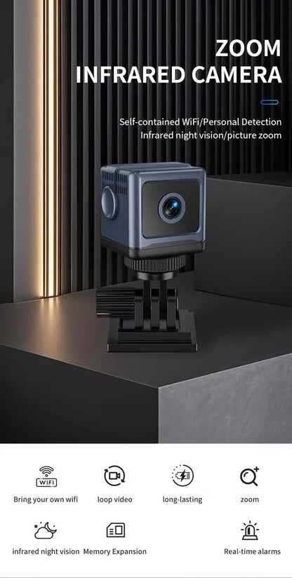 W03 Smart WiFi Security Camera – 1080P HD, Night Vision, Motion Detection, Low Power