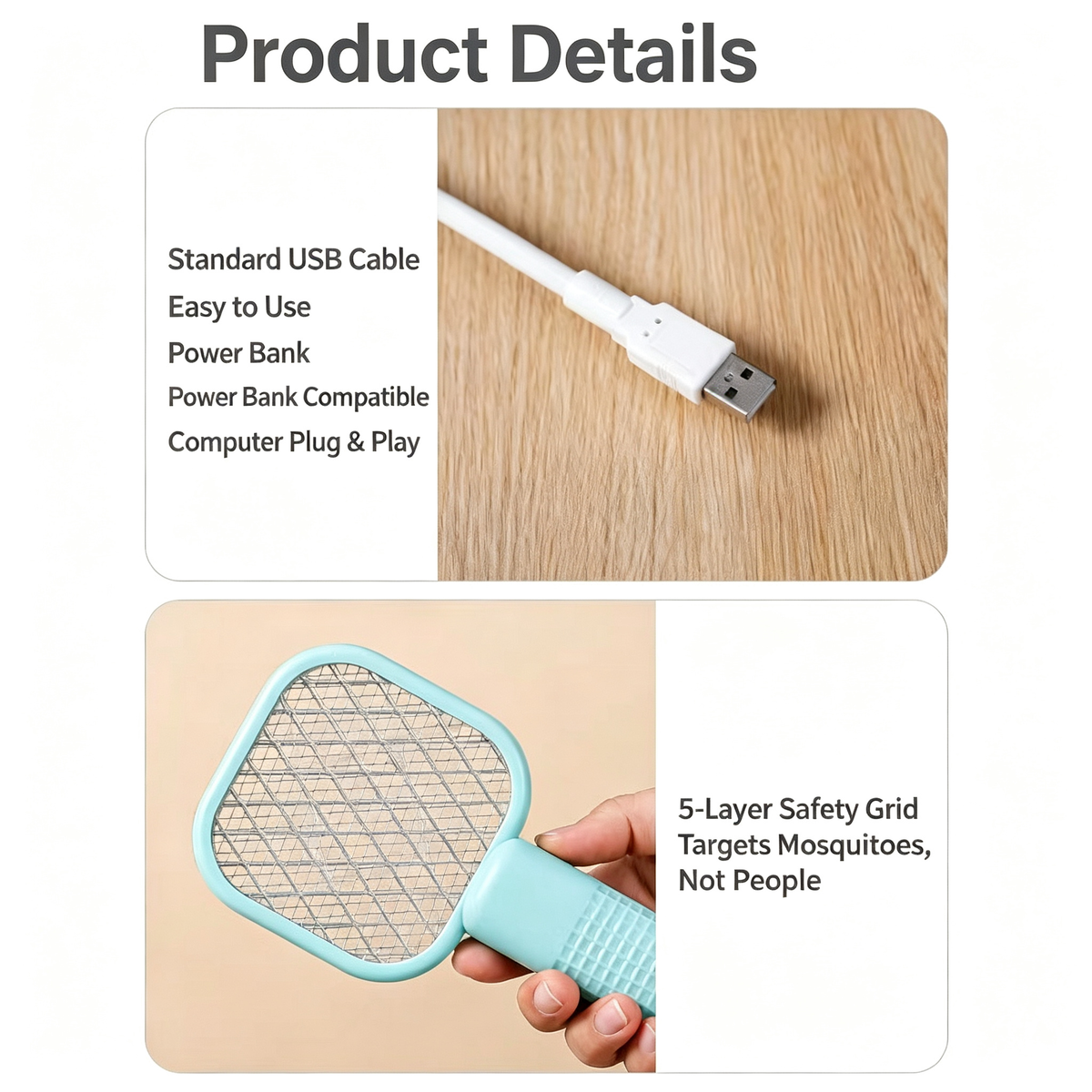 Portable Ultraviolet Fly Killer USB