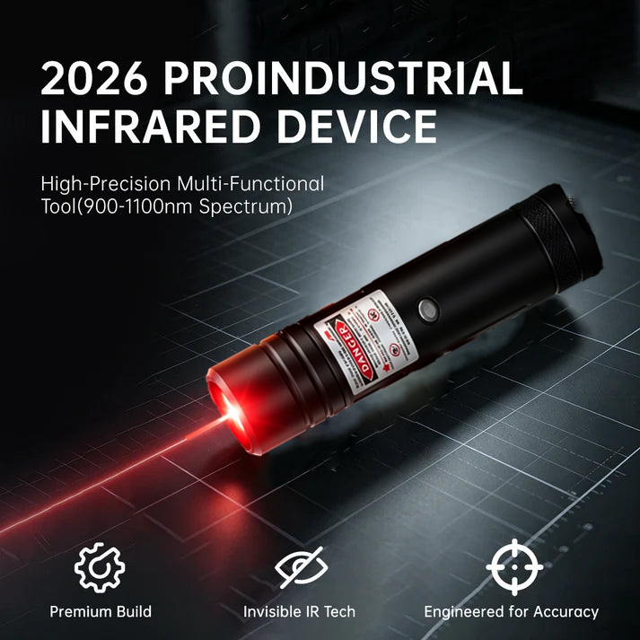 🔦 2026 New Design 120W 900-1100NM Powerful IR Laser Pointer