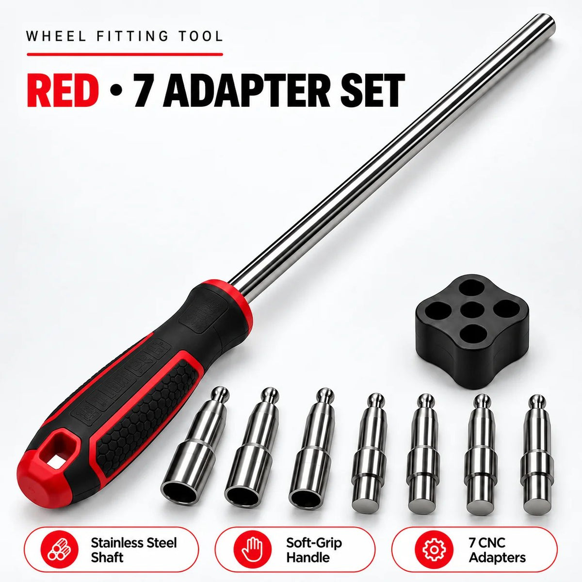 🔥HOT SALE🔥🔧 Heavy Wheel Fitting Tool – Hub Positioning & Tire Mounting Assistant