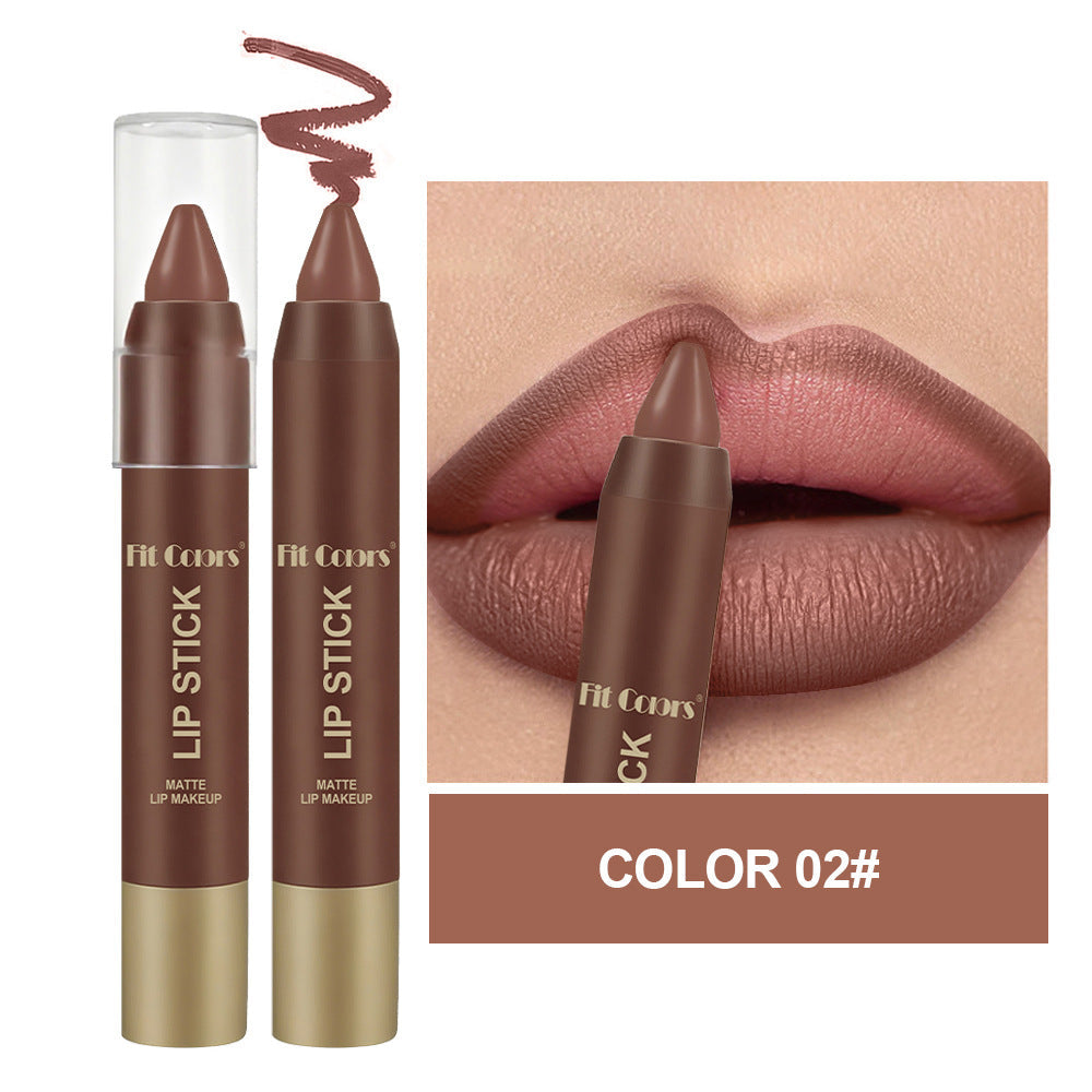 2 in 1 Lip Liner and Lipstick Combo Matte Lipstick Long Lasting Waterproof