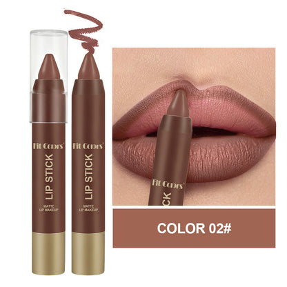 2 in 1 Lip Liner and Lipstick Combo Matte Lipstick Long Lasting Waterproof