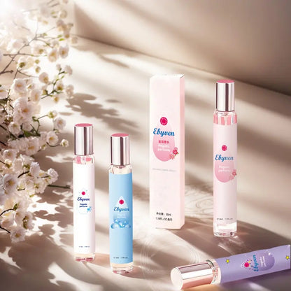 4PCS Natural Fragrance Women's Perfume, Delicate Fresh Scent