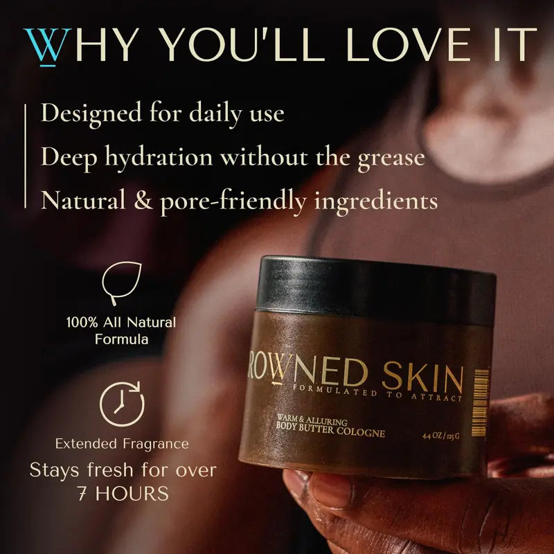 Cologne-Scented Moisturizing Cream