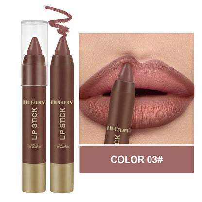 2 in 1 Lip Liner and Lipstick Combo Matte Lipstick Long Lasting Waterproof