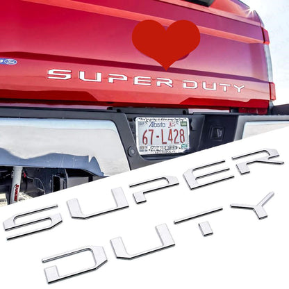 Premium Ford Super Duty Pickup 3D Emblem for 2017-2022