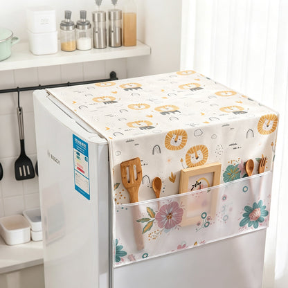 Refrigerator Dust Cover Top for Kitchen Fridge Laundery Room