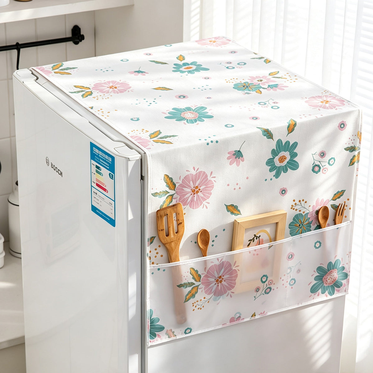 Refrigerator Dust Cover Top for Kitchen Fridge Laundery Room