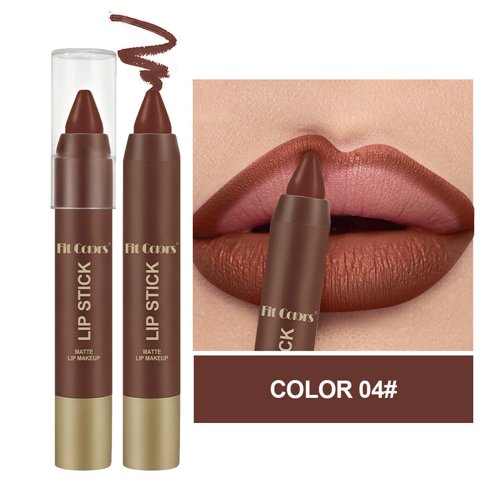 2 in 1 Lip Liner and Lipstick Combo Matte Lipstick Long Lasting Waterproof