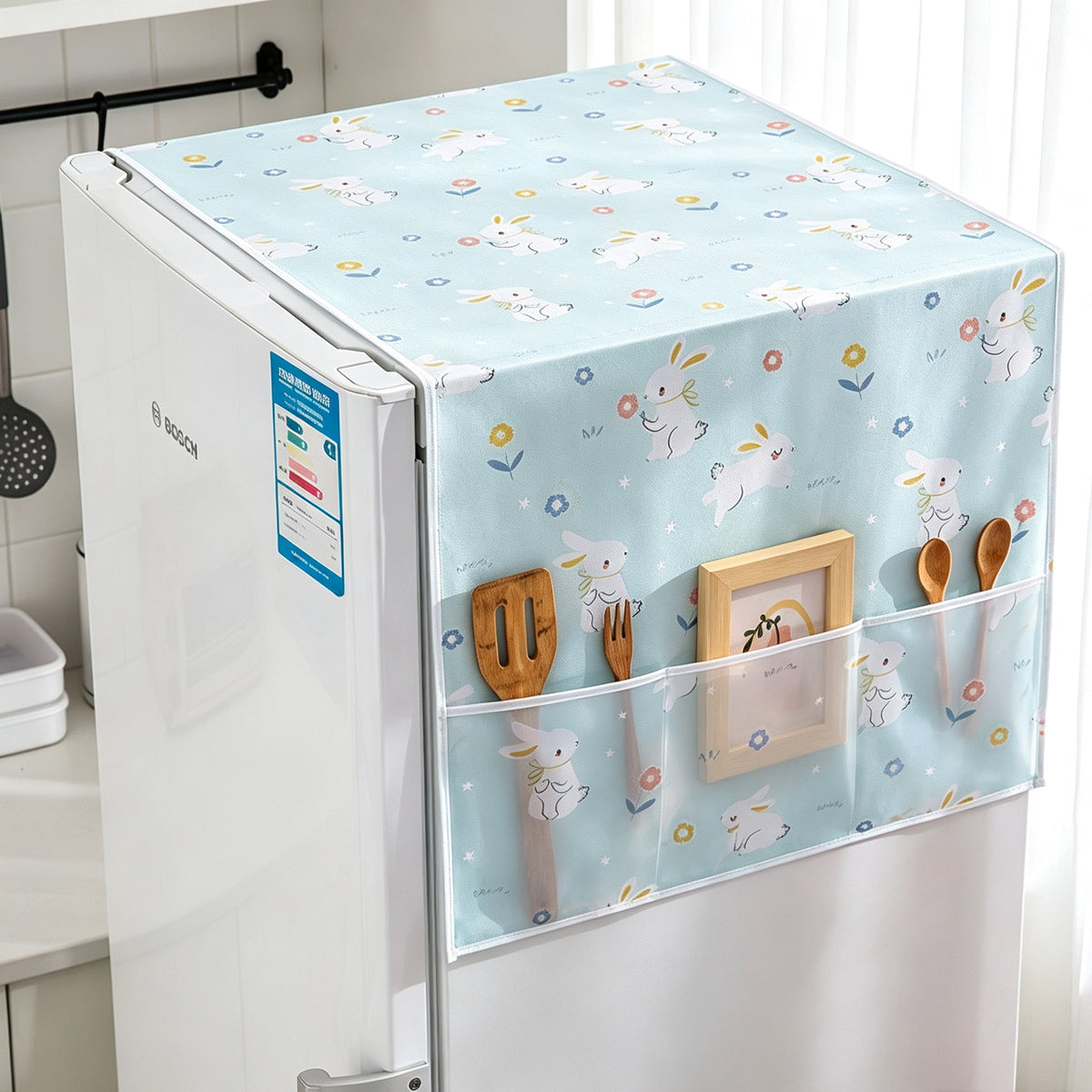 Refrigerator Dust Cover Top for Kitchen Fridge Laundery Room
