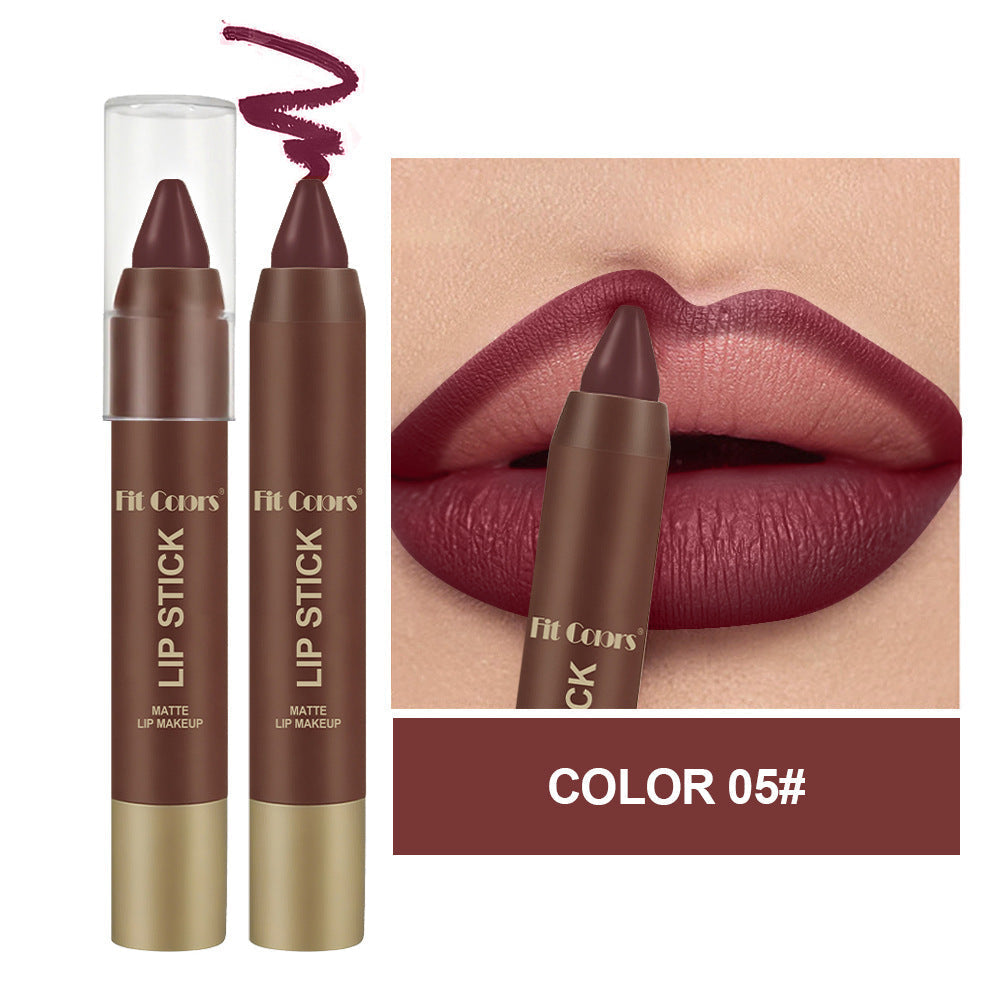 2 in 1 Lip Liner and Lipstick Combo Matte Lipstick Long Lasting Waterproof