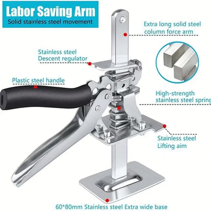 Labor Saving Height Adjustable Lift Arm Tool