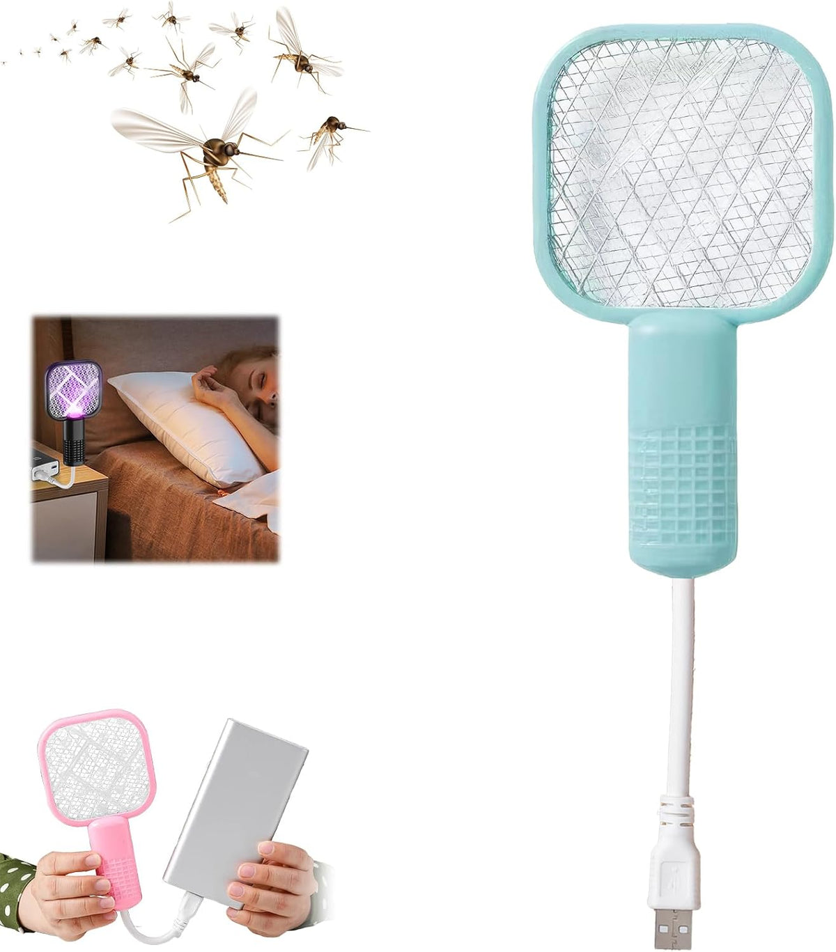 Portable Ultraviolet Fly Killer USB