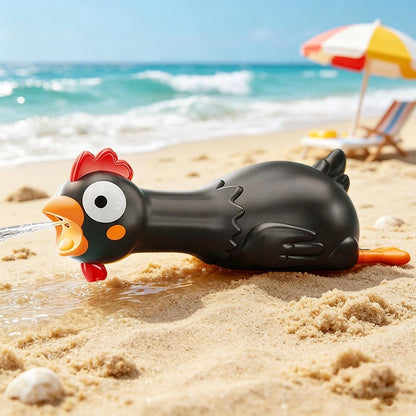 Electronic Water Squirter Long Range Large Capacity Funny Chicken