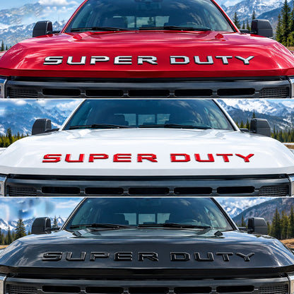 Premium Ford Super Duty Pickup 3D Emblem for 2017-2022