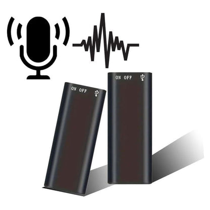 8GB Digital Voice Recorder | Intelligent Triple Noise Reduction