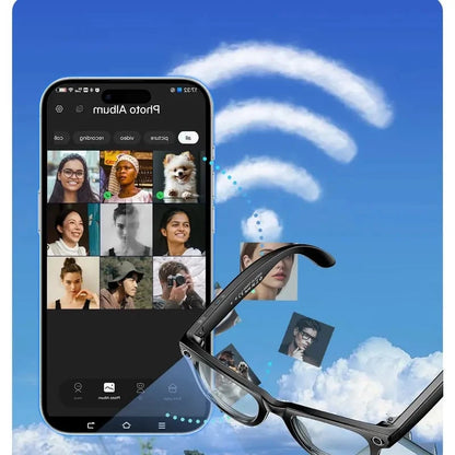 AIMB G2 Smart AI Translation Camera Bluetooth Glasses