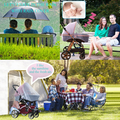 Mosquito Net for Stroller Mosquito Net Compatible with Baby Stroller