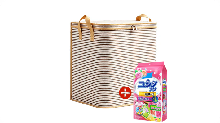Large Collapsible Storage Bag with Handles