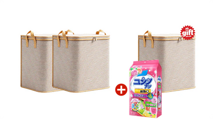 Large Collapsible Storage Bag with Handles