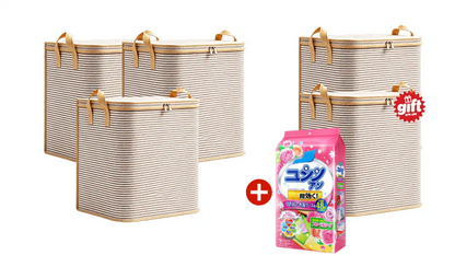 Large Collapsible Storage Bag with Handles