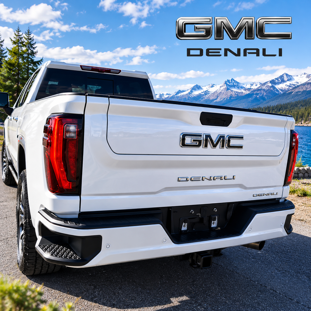 GMC Grille & Tailgate Emblem Replacement Badge Fits 19-26 Sierra