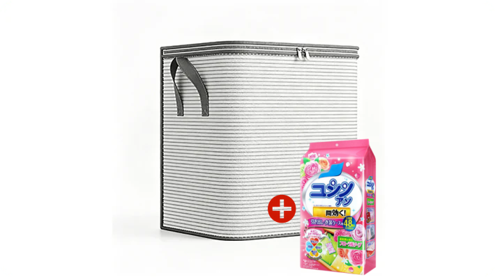 Large Collapsible Storage Bag with Handles