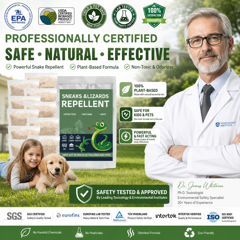 Snakes & Lizards Repellent Pouches