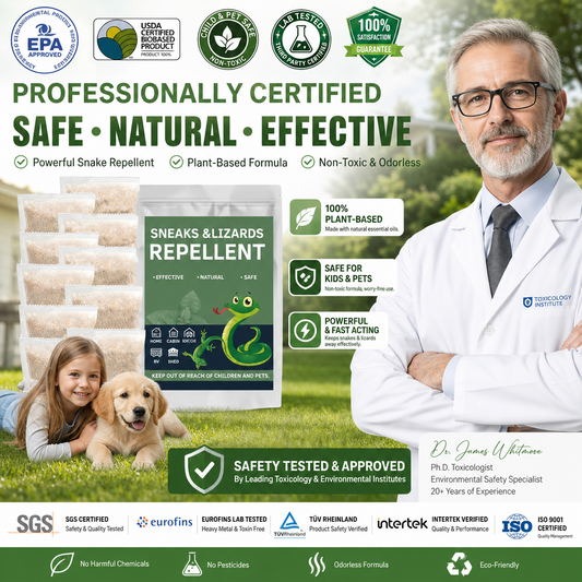 Snakes & Lizards Repellent Pouches