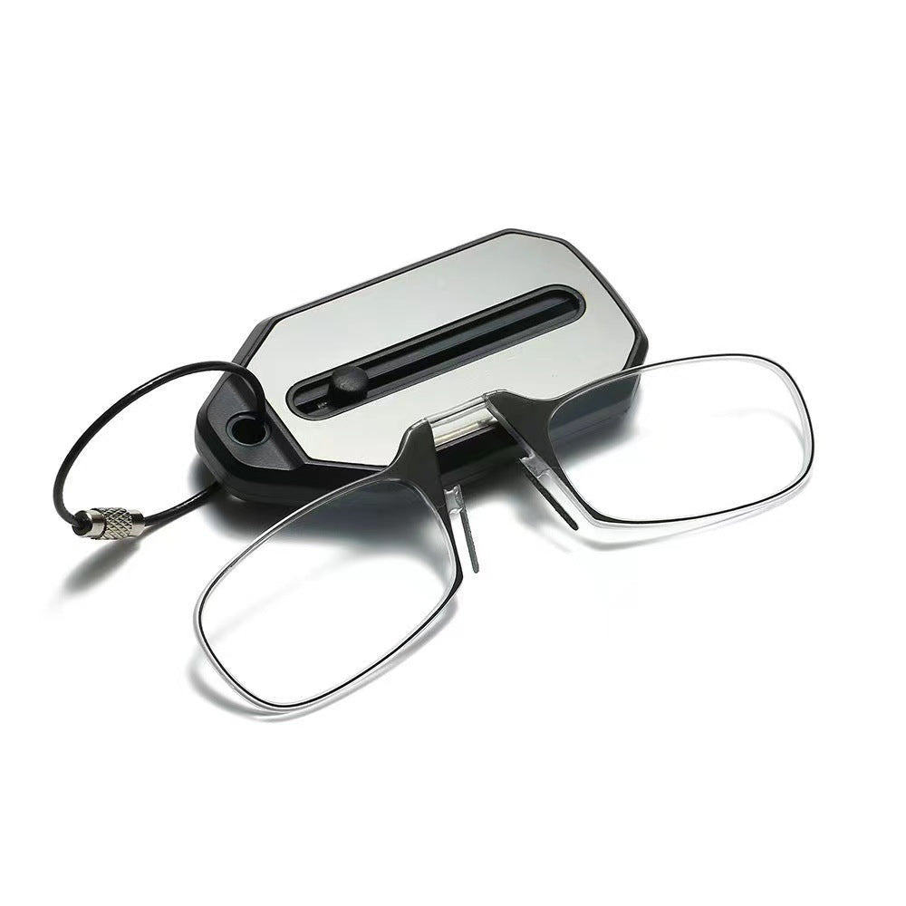 Ultralight Reading Glasses | Black And Red Frames, Multiple Prescription Options Available