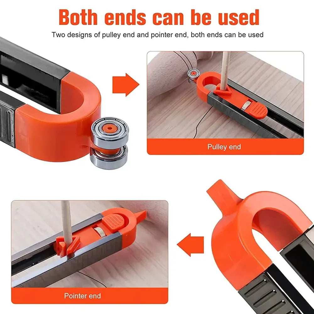Adjustable Contour Scribing Tool with Pen Lock