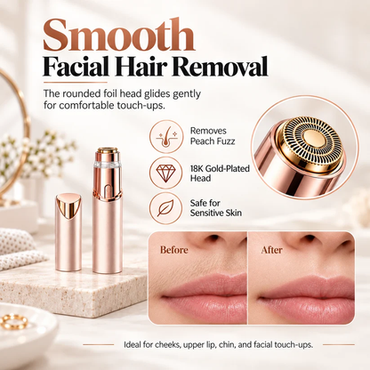 Upgraded 2-in-1 Brow & Body Hair Trimmer