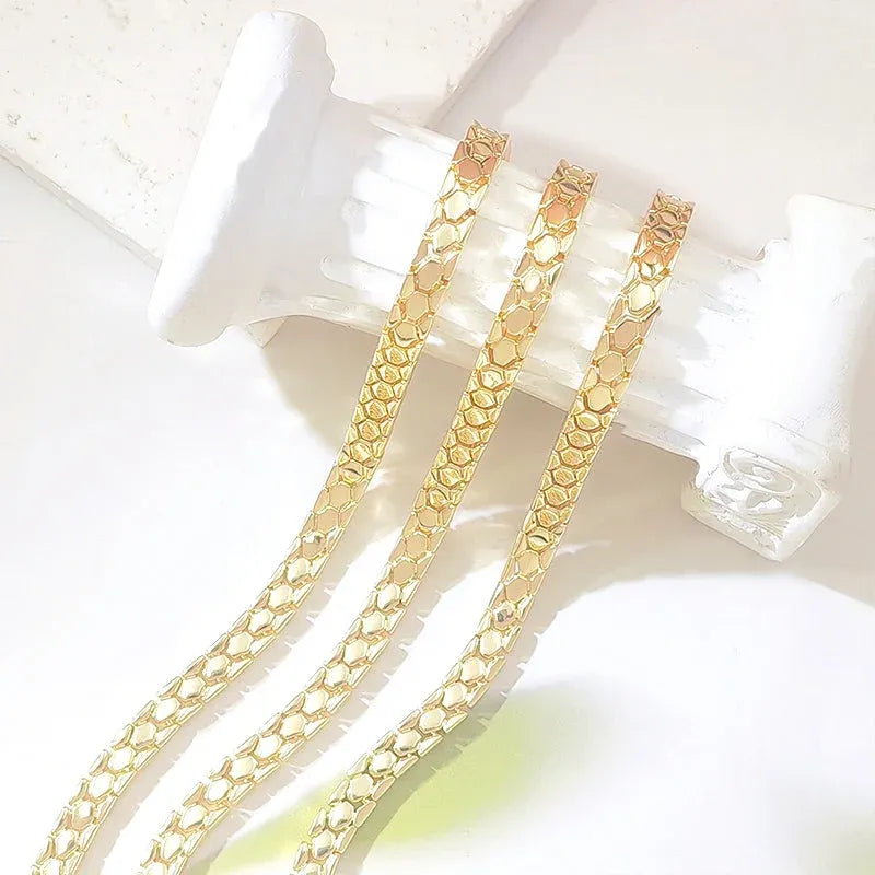 🎁 Today Only: FREE Gift Box + FREE Shipping on 2+ 💫 Gold Snake-Scale Chain Bracelet – 50% OFF