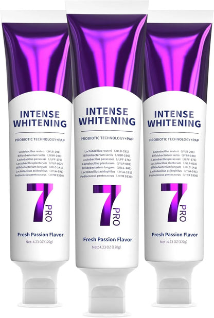 New 7-Pro Intensive Toothpaste | Upgraded Purple Formula with 7 Probiotics | Deep Enamel Repair & Long-Lasting Freshness#dealsforyoudays