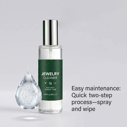 ✨Portable Jewelry Cleaner Spray 💎Gentle Formula Jewelry Maintenance Polish For Daily Shine Care