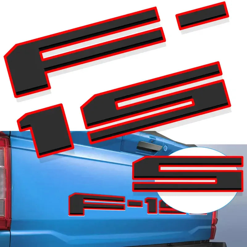 Last day of the promotion🔥Premium 3D Tailgate Lettering Sticker Inserts