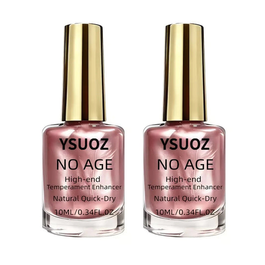 New Rose Gold Metallic Mirror-finish Nail Polish- Quick-drying, Long- lasting, High-shine