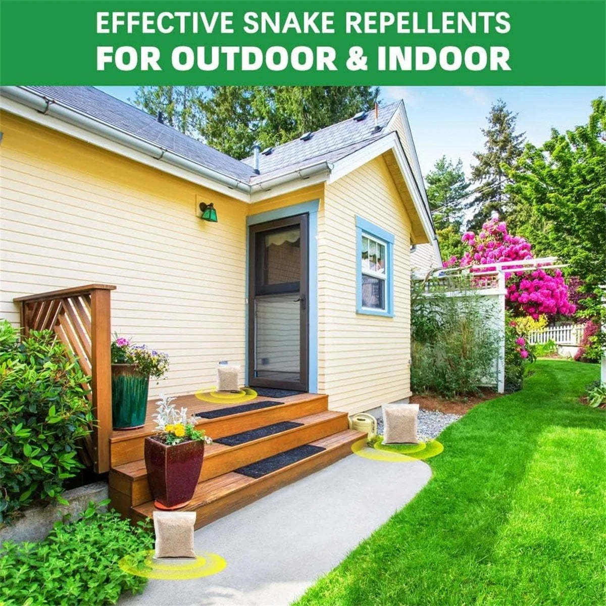 Snakes & Lizards Repellent Pouches