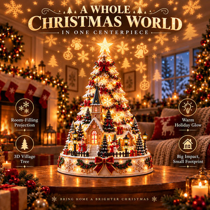 🎄🏆 60,000+ Sold - 🎄Christmas Village Lightscape Tree 🏆