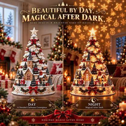 🎄🏆 60,000+ Sold - 🎄Christmas Village Lightscape Tree 🏆