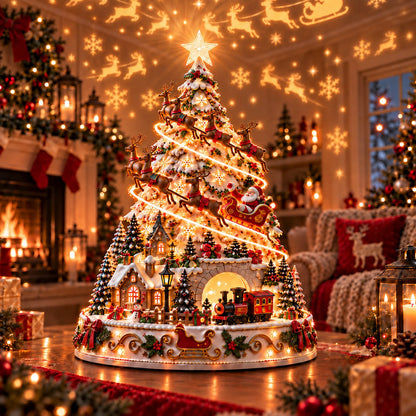 🎄🏆 60,000+ Sold - 🎄Christmas Village Lightscape Tree 🏆