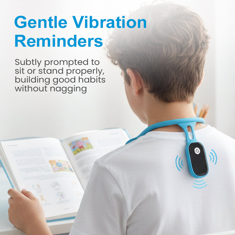 🔥Limited Time Promotion 50% OFF🧑‍⚕️Stop Slouching - 👍Smart Posture Trainer with Vibration Alerts & Angle Sensor for Kids and Adults!