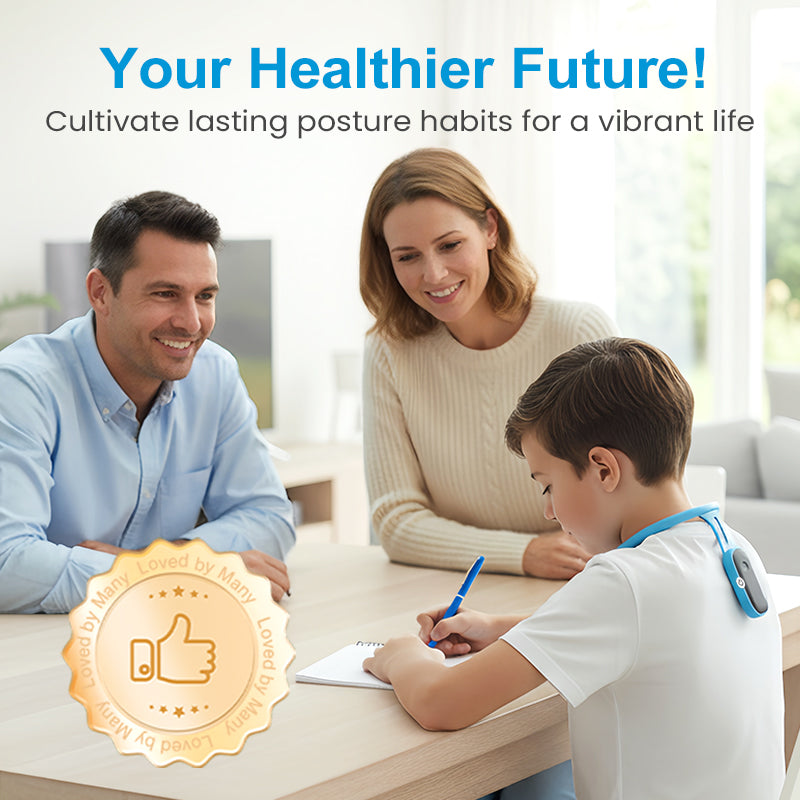 🔥Limited Time Promotion 50% OFF🧑‍⚕️Stop Slouching - 👍Smart Posture Trainer with Vibration Alerts & Angle Sensor for Kids and Adults!