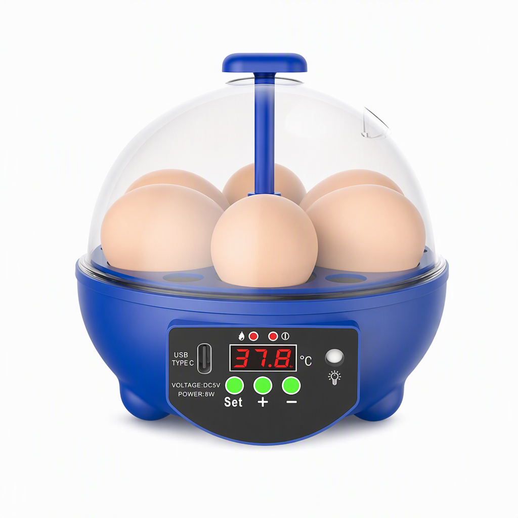 🐣 USB Automatic Mini Egg Incubator - Digital Temperature Control Poultry Hatching Box 🐥
